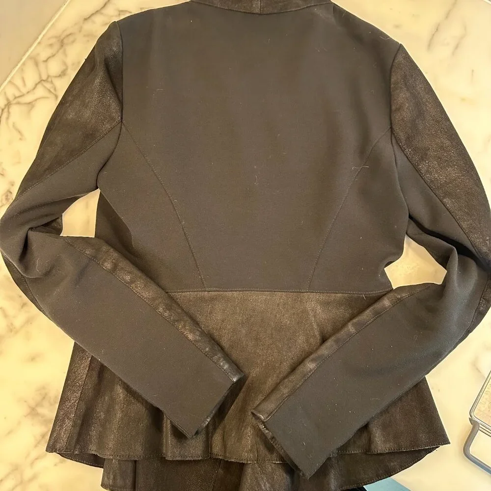 Veronica Beard Leather Jacket - Picture 5 of 13